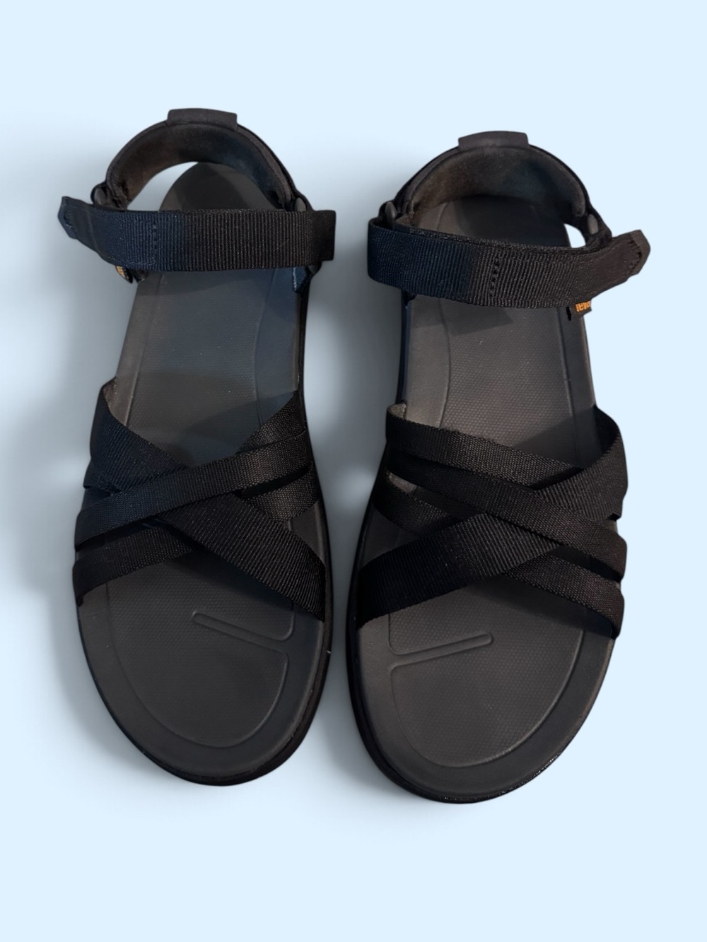 Teva Tirra Black Sport Hiking Sandals Women's Size 9